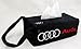 Audi Car Seat Tissue Box Cover Holder Case Black