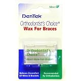 Dentek Wax For Braces Mint