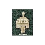 University of Utah Utes Backboard Pendant (14kt)