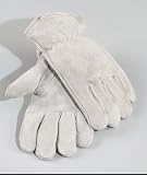 Ace Split Cowhide Lined Leather Driver Glove W/Lining (2043-M) Pr
