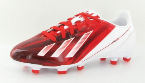 Adidas - Chaussures F10 TRX FG Messi Junior-37-Rouge