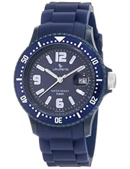 Laurens Unisex GW41J908Y Rotating Bezel Blue Rubber Watch