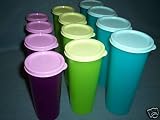 Tupperware 12 Tumbler Set with Seals