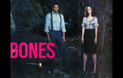 Bones (TV) by Unknown. CANVAS with 1 1/2 inch bars. 14.01 inches width by 11.00 inches height. Highest Quality Art Poster Print