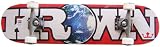Krown World Rookie Complete Skateboard (White)