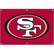 San Francisco 49ers NFL Applique & Embroidered Team Banner (36"x24")