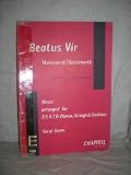 Beatus vir. (Psalm 112.) Motet for choir and orchestra ... Arranged for SSATB voices, strings and continuo by Neil Butterworth. Vocal score. Lat. & Eng