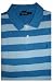 Men's Nautica Polo Shirt Short Sleeved Blue Striped Many Sizes Available