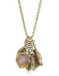 Zariin "An Ode To Style" Multiple-Stone Pendant Necklace