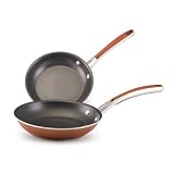Review Farberware 17853 / Farberware Affiniti 8 Inch & 10 Inch Twin Pack, Orange