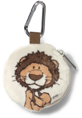Nici 33744 - Minigeldbeutel L&ouml;we mit Karabiner Wild Friends
