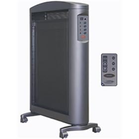 Soleus Silver Micathermic Radiator Heater with Digital LCD/Remote