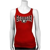 Georgia Bulldogs Red Ladies Boy Beater Tank Top