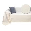 Tagesdecke �berwurf Decke "Campione" 210x280cm Farbe: champagner