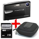Fuji Z20 Digital Camera (Finepix Z20fd)+Black Hard Case+2GB SD Card Bundle