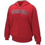 Nike Georgia Bulldogs Red Youth Classic Full Zip Hoody Sweatshirt