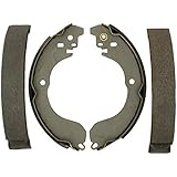 ACDelco 14919B Advantage Bonded Rear Brake Shoe Set