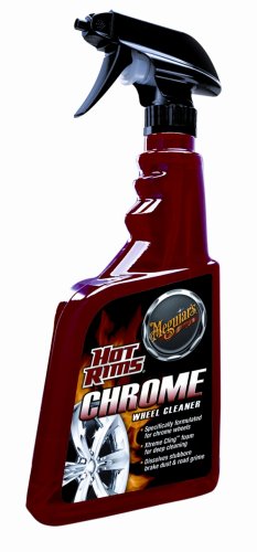 Meguiars G14024 Hot Rims Chrome Wheel Cleaner 24 oz pack of 6