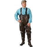 Caddis Mens 2 Ply Rubber Chest Wader, 9