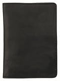 Travelon Leather Passport Case, Black, One Size