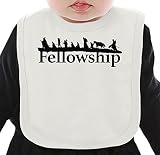 the Fellowship ネクタイを有する有機ビブ Medium
