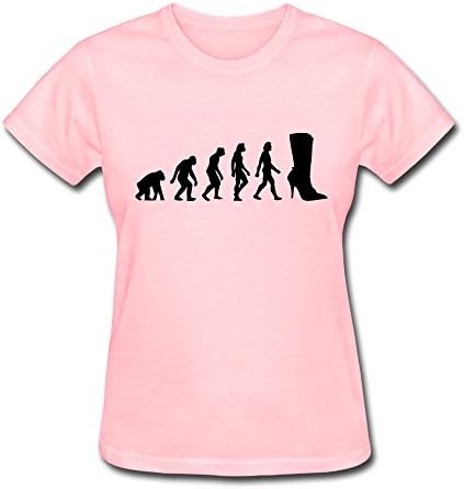 Women's Personalized Custom T-shirt Cool Evolution Shoes M Pink
