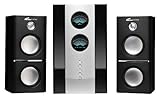 Eagle Arion ET-AR512LR-BK 2.1 Soundstage Speakers w/Subwoofer & Remote - 20Hz to 20kHz, 80 Watts