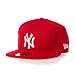 New Era MLB NY Yankees 59Fifty Cap - Scarlet/White