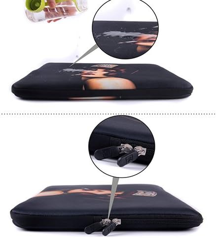 Vick Flash Flashy Logo 15 15.6 Inch Laptop Sleeve,2016 Funny Fashion Laptop Messenger Bag for Macbook Air /Macbook Pro /HP/Lenovo/Sony/Toshiba/Ausa Soft Laptop Sleeve(Twin Sides)