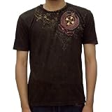 MONARCHY モナーキー MT1-0705 ノー リグレッツ S/S Tシャツ ブラウン
