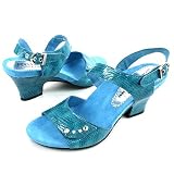 Helle Comfort -- *Caliope Blue -- Women's Shoes,Comfort Shoes,Sandals