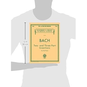 Two- and Three-Part Inventions: Piano Solo