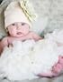 Ally Girl Newborn Pettiskirt *CREAM/IVORY* GREAT GIFT! One Size