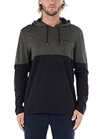Nike Hurley Camiseta Manga Larga Dri-Fit Adams Hoody (Barro / Negro)