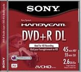 Sony DPR55DLL1H 2.6 Gb Camcorder 8cm Dual Layer DVD+R