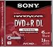 Sony DPR55DLL1H 2.6 Gb Camcorder 8cm Dual Layer DVD+R
