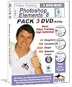 Adobe Photoshop Elements 8 Tutorial Training in 3 Dvds By Keyko