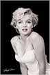 Marilyn Monroe - Personality Poster (Black and White - Red Lips) (Size: x 24'' x 36'')
