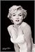 Marilyn Monroe - Personality Poster (Black and White - Red Lips) (Size: x 24'' x 36'')