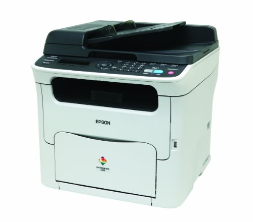 Epson AcuLaser CX16DNF Farblaser Multifunktionsgerät (Scanner, Kopierer, Drucker und Fax)