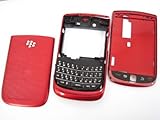 Red Cover Door Housung Case Fascia Plate with Keypad for Blackberry Torch 9 ....
