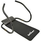 AB Power Crunch Bauchtrainer Bauch Rücken Trainer - Matte mit aufgedrucktem Bad Company Logo