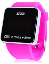 Touch Screen Luxury Style Red LED Womens Sport Watches for Girls SK-365?