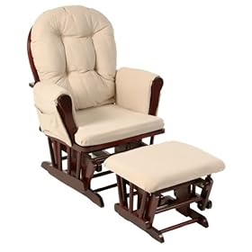 Stork Craft Hoop Glider and Ottoman