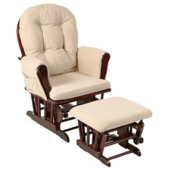 Low Price Stork Craft Hoop Glider and Ottoman Set Cherry Beige Review