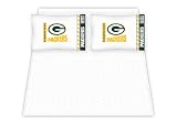 Best Quality Micro Fiber Sheet Set - Green Bay Packers NFL /Color White Size Full