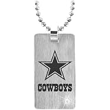 Team Titanium Dallas Cowboys Logo Steel Dog Tag