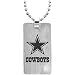 Team Titanium Dallas Cowboys Logo Steel Dog Tag