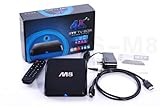 M8 Amlogic S802 Quad Core Android 4.4 Smart Set Top TV Box XBMC 3D Blu-ray 4K Streaming Media Player AML8726-M8 Cortex A9@ 2GHz 2GB Ram 8GB Rom 4K HDMI XBMC Media Player 2.4G/5G Dual Band WiFi