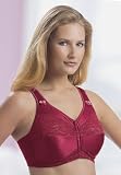 Jessica London Plus Size Front Hook Lace Bra by Comfort Choice